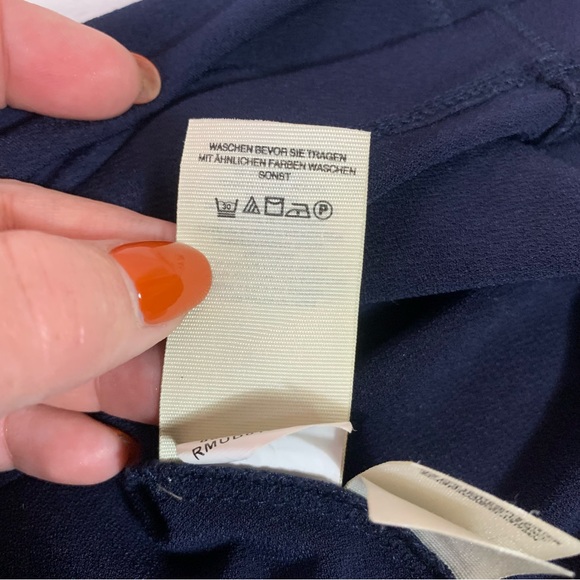 Rachel Roy Navy Dress with Slit Sleeves - Picture 7 of 9